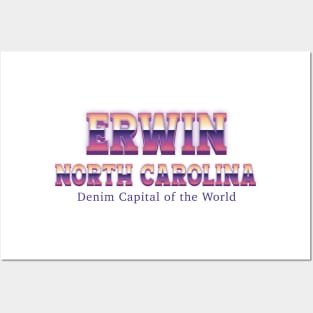 Erwin North Carolina Posters and Art